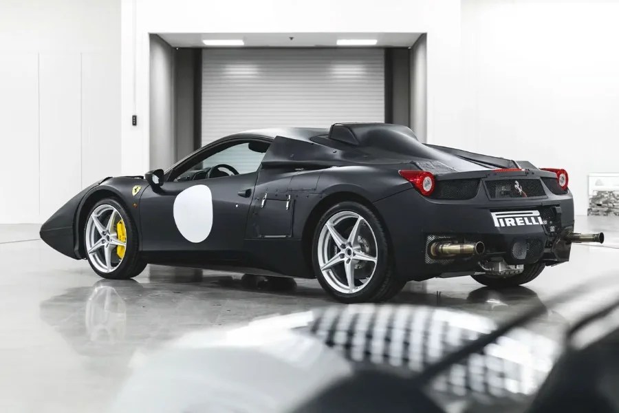 prototipo ferrari laferrari su base 458 italia all'asta a monterey car week