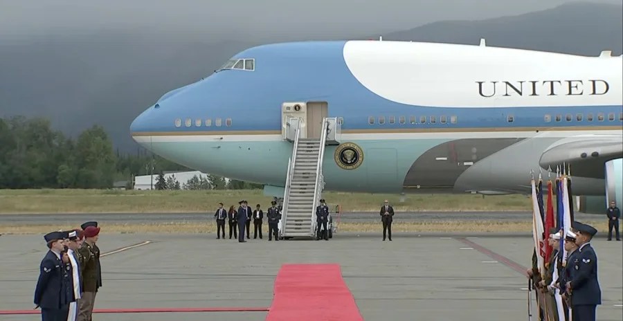 the beast cadillac rinforzata presidente usa summit in alaska