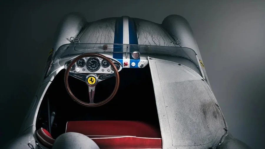 hedley lucybelle electromod su base ferrari 250 testa rossa le mans