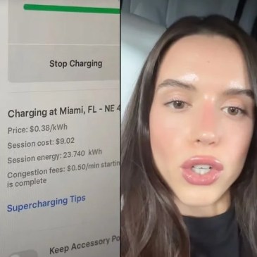 proprietaria tesla ricarica miami