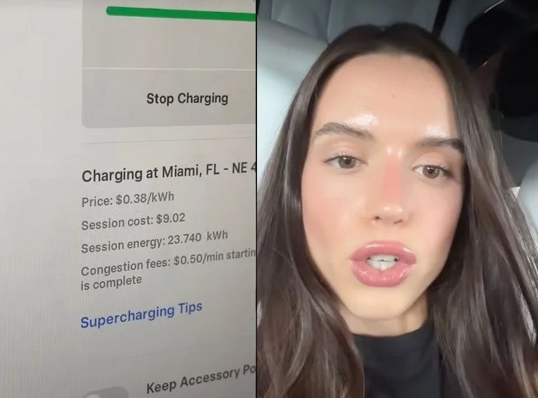 proprietaria tesla ricarica miami