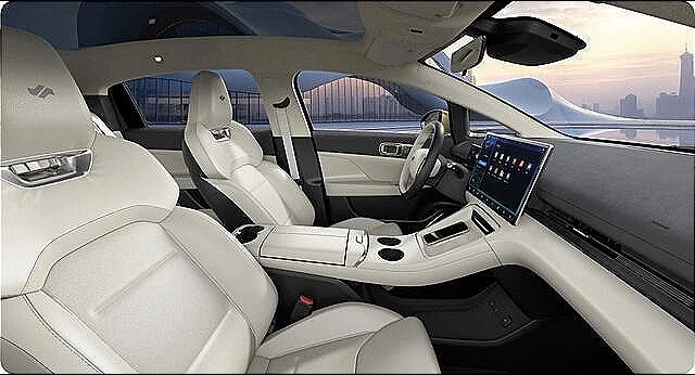 compagnia aerea cinese juneyao presenta auto elettrica