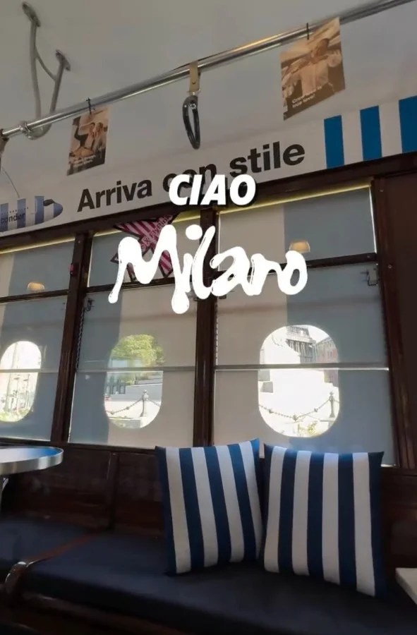 condor airlines tram experience milano business class