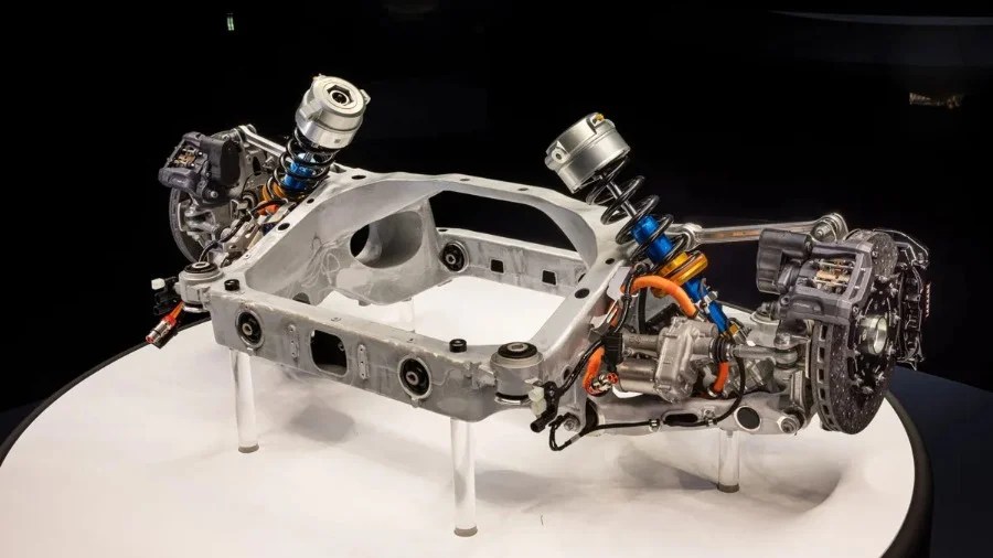 Ferrari elettrica dettagli motore