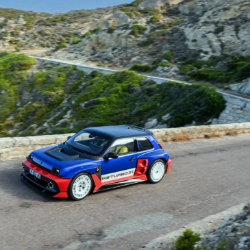 Renault 5 Turbo 3E debutto Corse HIstorique corsica