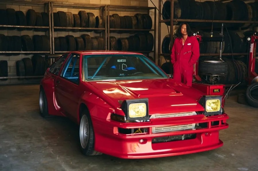 sung kang han di fast and furious film drifter toyota trueno ae86