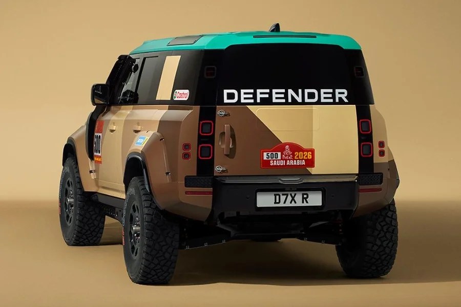 land rover defender d7xr per rally dakar debutto