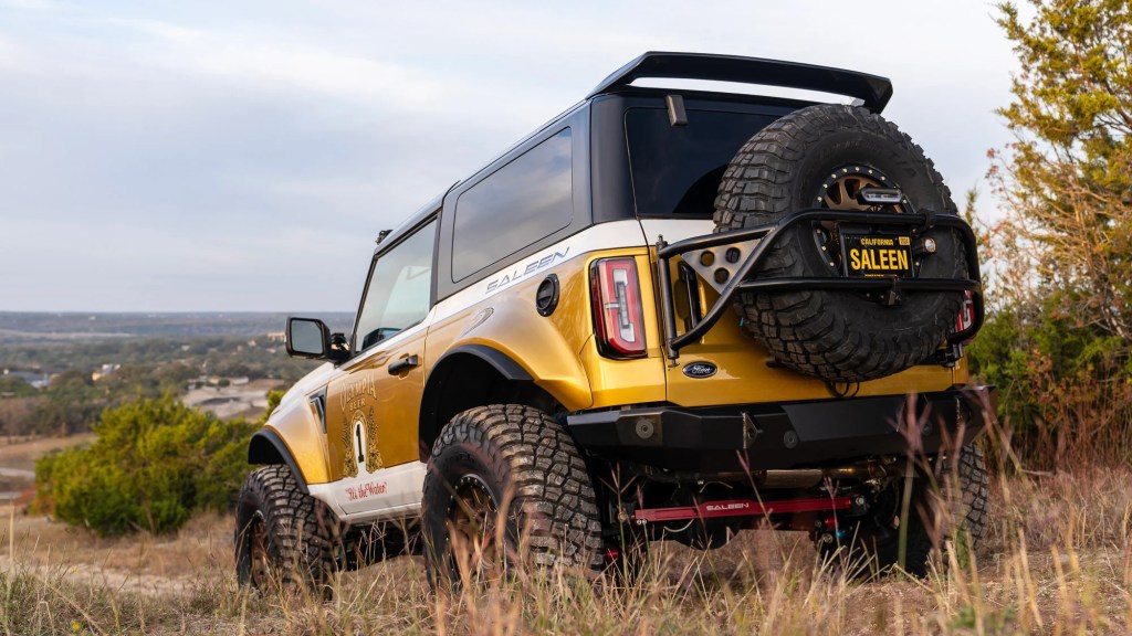 saleen big oly ford bronco elaborato