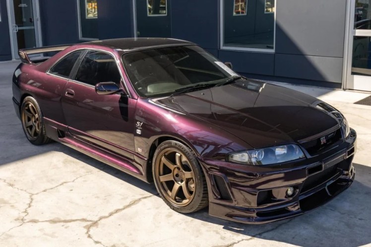 nissan gt-r r22 skyline midnight purple vendita asta
