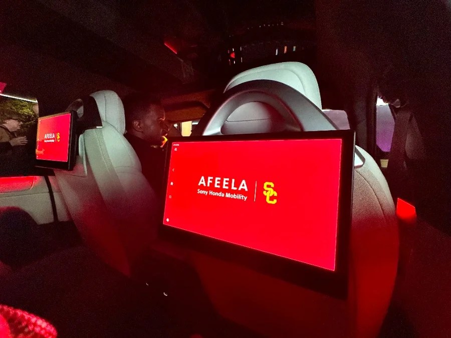 honda sony afeela integra playstation