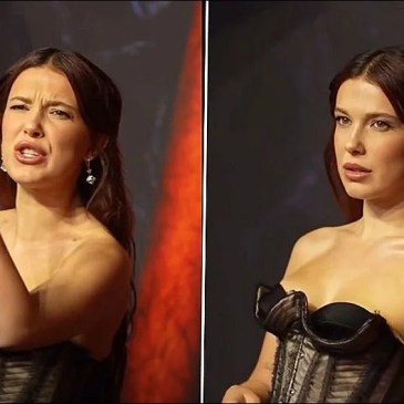 Il momento assurdo in cui Millie Bobby Brown ha risposto ai paparazzi che le chiedevano di sorridere - e come sempre il web si è diviso