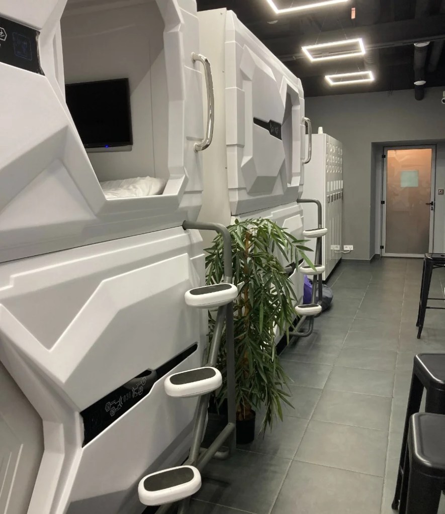 Abbiamo provato l'hotel 'capsula', ed è molto meglio del previsto