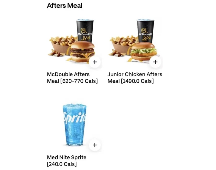 Drake e McDonald's creano un menu speciale per 'la fame chimica'