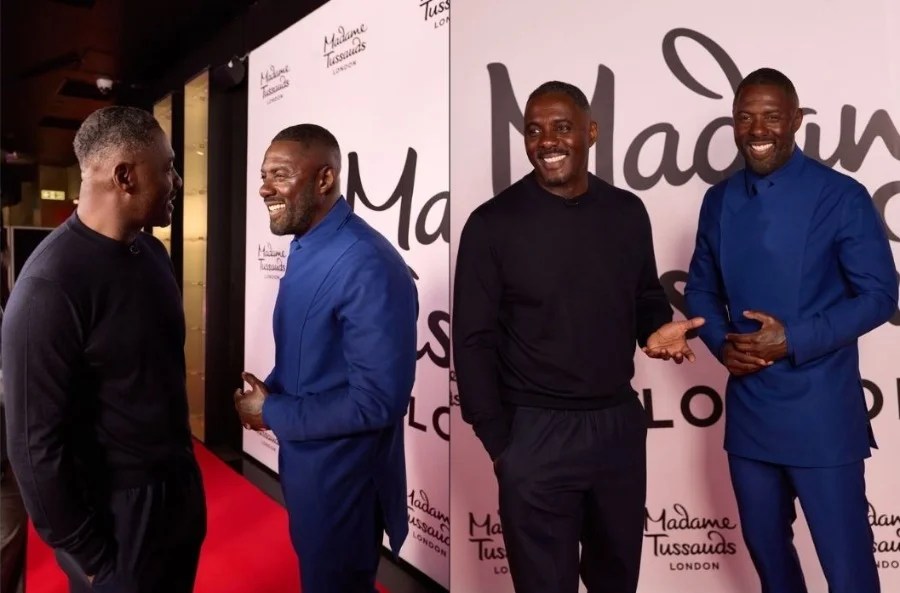 La statua di cera per Idris Elba a Madame Tussauds fa paura
