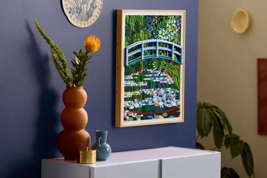 LEGO e il Met (Metropolitan Museum of Art) - il famosissimo museo d'arte a New York - hanno creato una versione 'legosa' di un famosissimo quadro di Monet