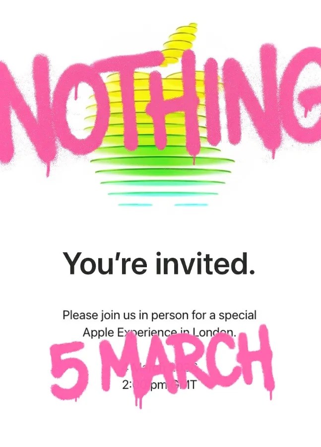 Nothing 'vandalizza' il Calendario e irrompe sull'evento Apple: Cosa Aspettarsi il 5 Marzo
