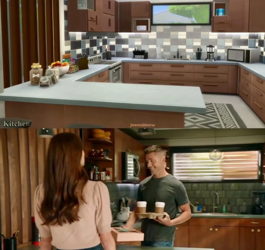 Qualcuno ha ricreato la casa 'Chenford' di Tim Bradford di Rookie in The Sims