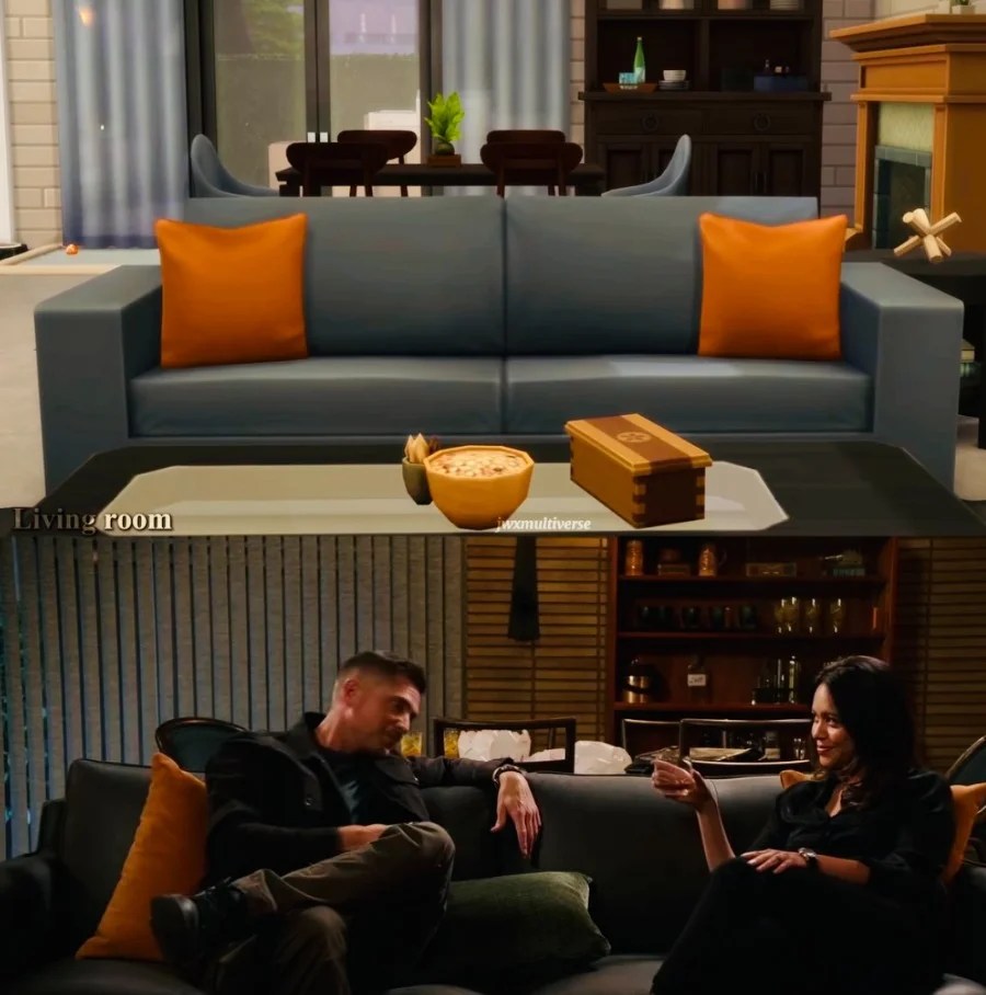 Qualcuno ha ricreato la casa 'Chenford' di Tim Bradford di Rookie in The Sims