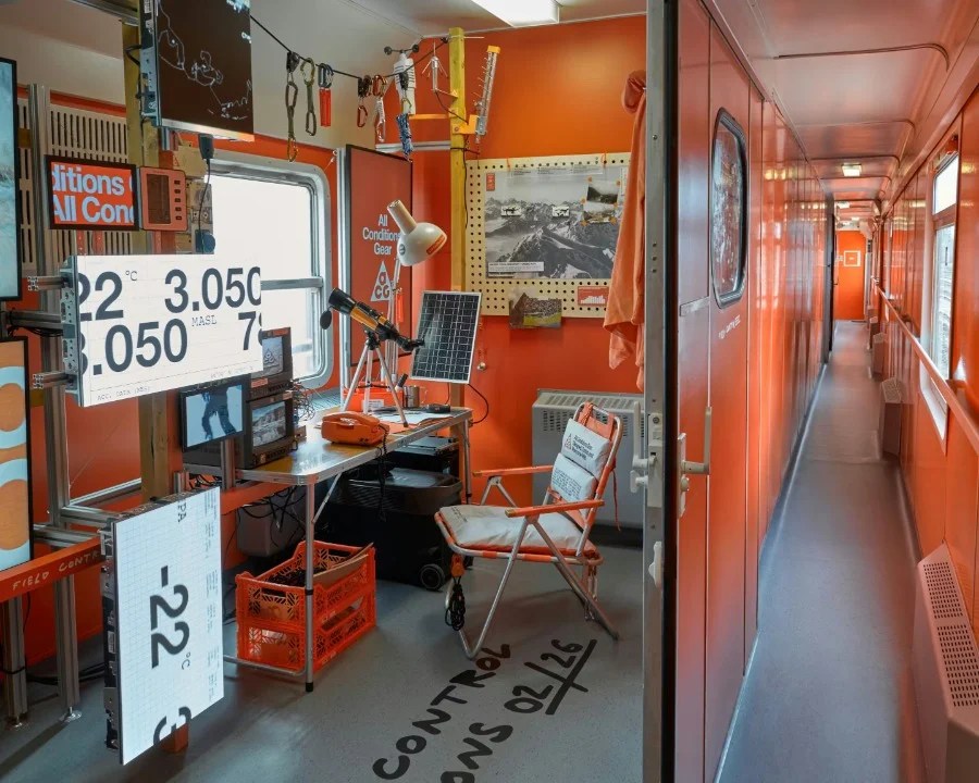 Questo treno è stato disegnato da Nike ACG per Milano-Cortina 2026