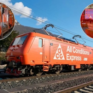 Questo treno è stato disegnato da Nike ACG per Milano-Cortina 2026