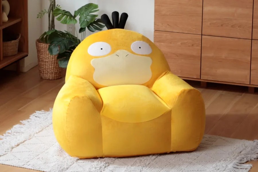 Così dal nulla: ecco un divano a forma di Pokémon Psyduck
