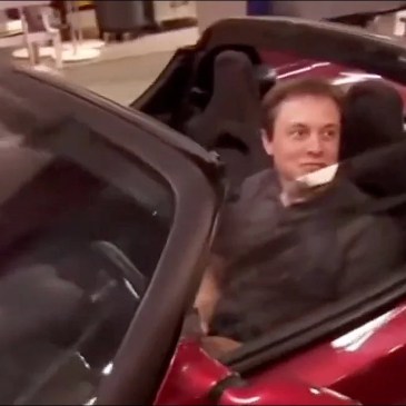 Elon Musk intervista debutto tesla roadster marzo 2008