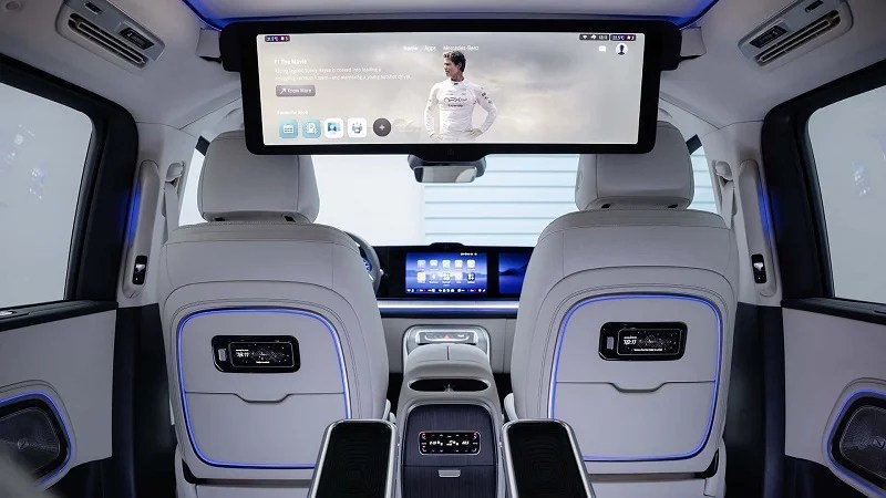 Mercedes svela la 'Grand Limousine elettrica: ecco il van VLE