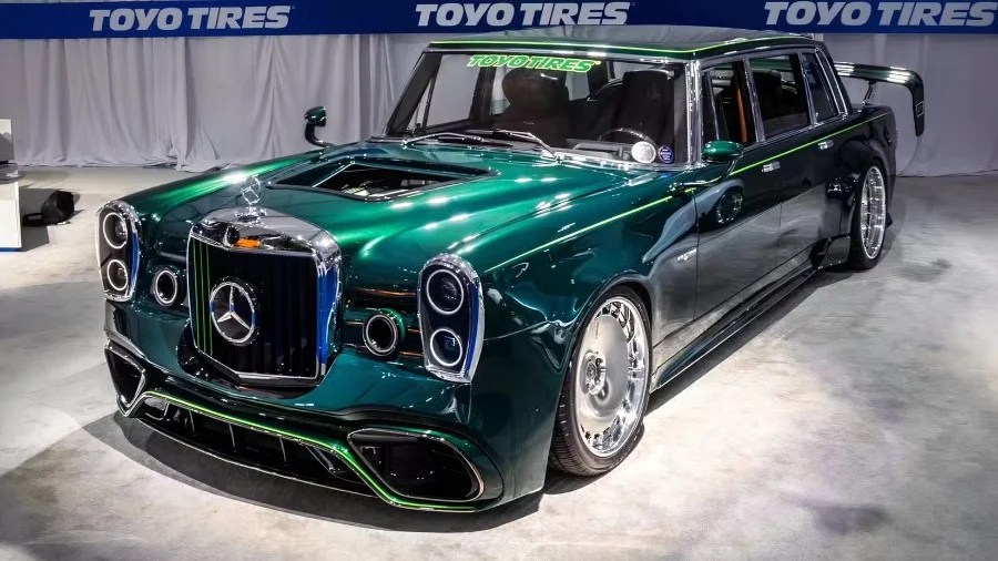 Questa Mercedes 600 è un misto tra la Grosser di Clarkson e una S 63 moderna