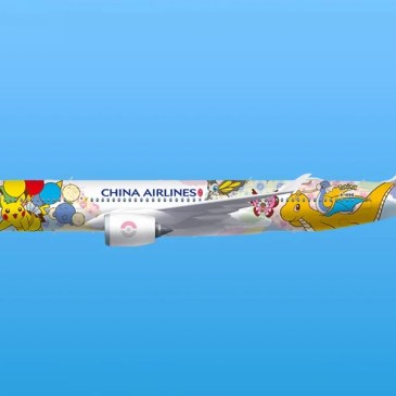 China Airlines ha svelato un Airbus con livrea a tema Pikachu e Pokémon
