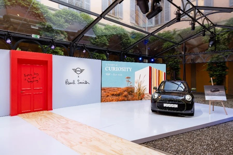 Milano Design Week si arricchisce con un 'giardino' a cura di MINI e Paul Smith