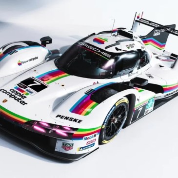 Porsche Penske Motorsport ha messo in pista due Porsche 963 ispirate a Apple