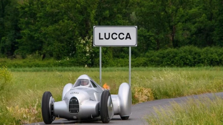 Quest'Audi omaggia un record registrato a Lucca nel 1935, ma è stata costruita ieri