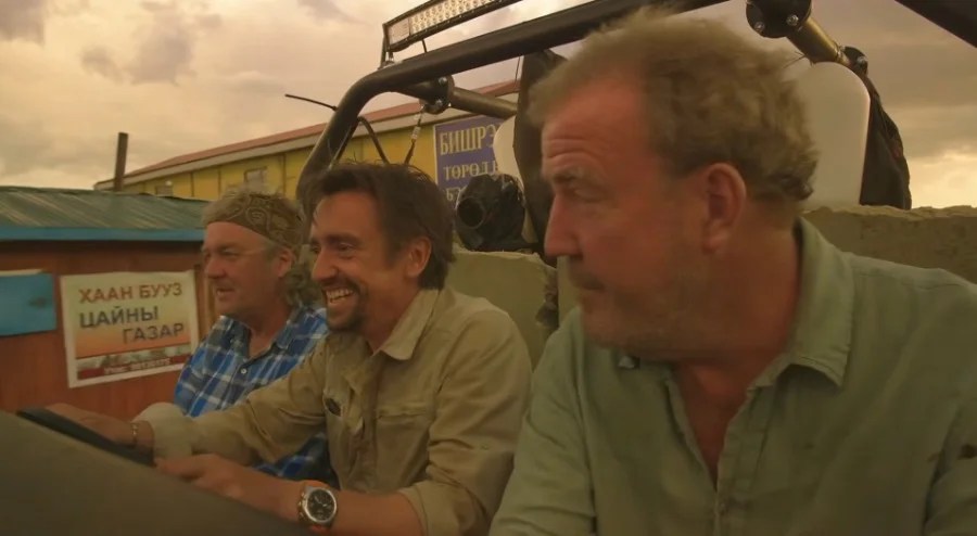 Jeremy Clarkson ha finalmente svelato dove si trova 'John', l'auto costruita per lo Special in Mongolia