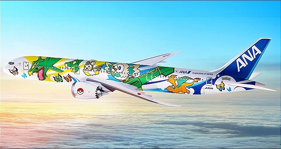 La livrea Pokémon di ANA vi farà venir voglia di prenotare un volo per il Giappone