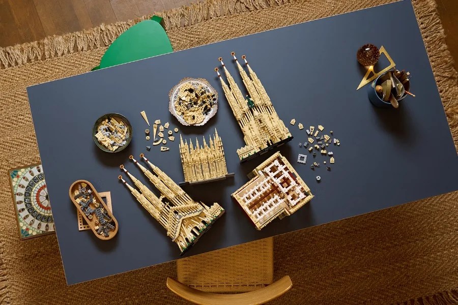 LEGO celebra Antoni Gaudí: i 12.060 della Sagrada Família
