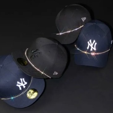 I cappellini iconici New Era adesso hanno dettagli Swarovski
