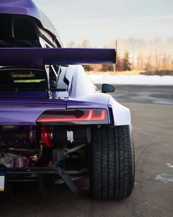 Il rapper Lil Uzi Vert gira con un’Audi R8 ispirata agli anime