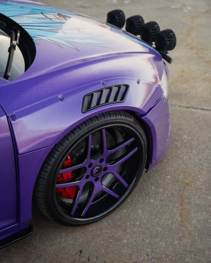 Il rapper Lil Uzi Vert gira con un’Audi R8 ispirata agli anime