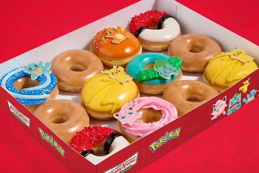 Krispy Kreme si inventa delle ciambelle dedicate ai Pokémon