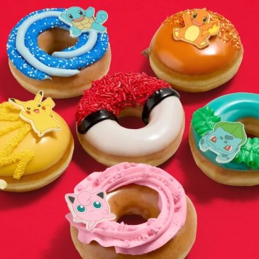 Krispy Kreme si inventa delle ciambelle dedicate ai Pokémon