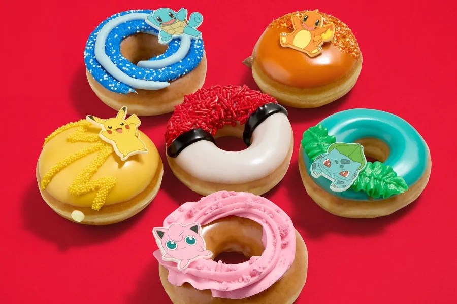 Krispy Kreme si inventa delle ciambelle dedicate ai Pokémon