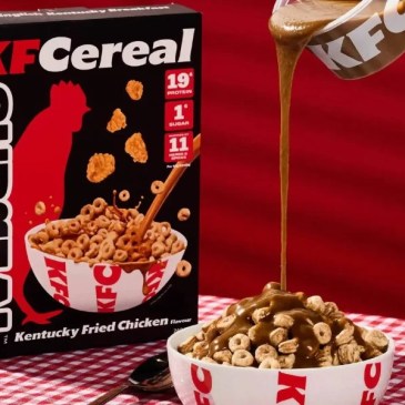 KFC si è inventata i cereali al gusto di pollo