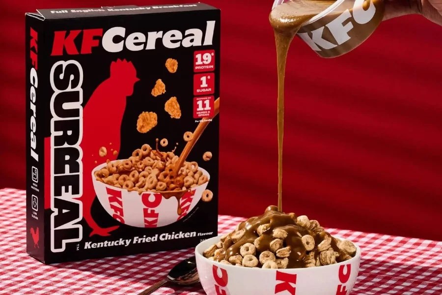 KFC si è inventata i cereali al gusto di pollo