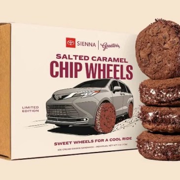 Toyota si inventa un gelato da 86 dollari per promuovere la nuova Sienna
