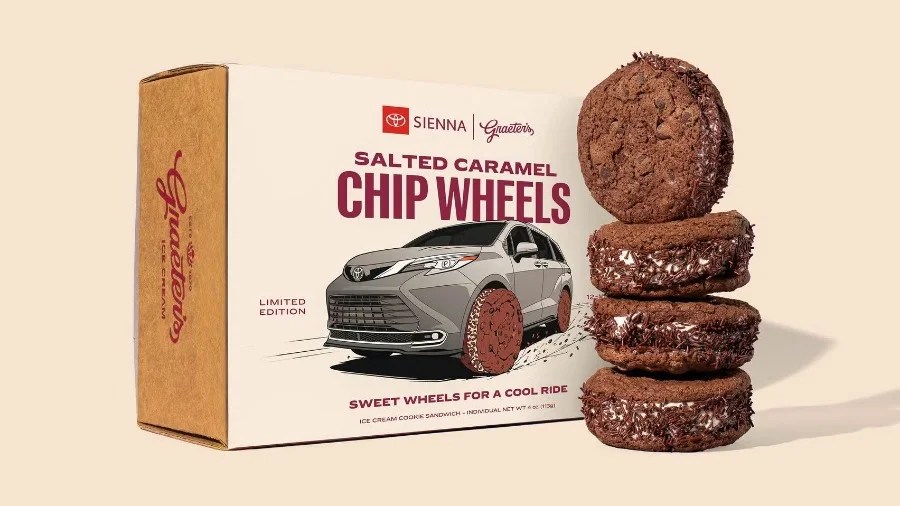 Toyota si inventa un gelato da 86 dollari per promuovere la nuova Sienna