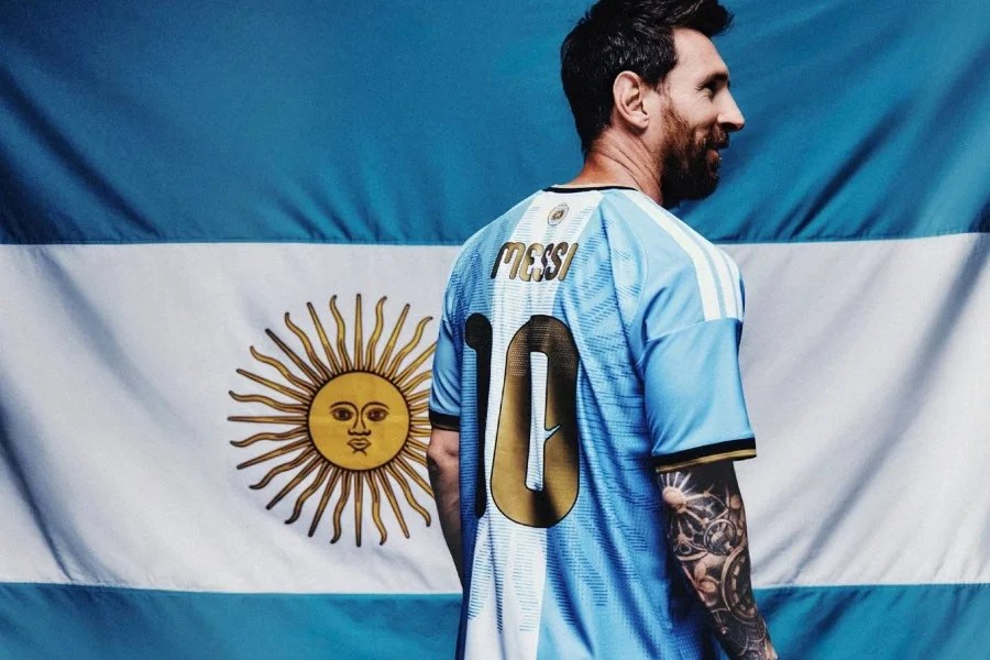 adidas celebra l'addio di Lionel Messi all'Argentina con un kit speciale 'Sol de Mayo'